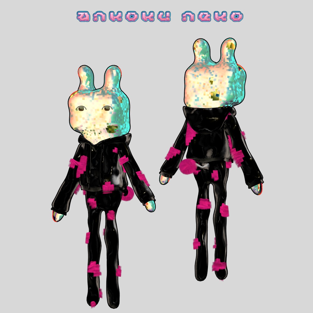 フーディー【暗黒ねこ専用衣装】