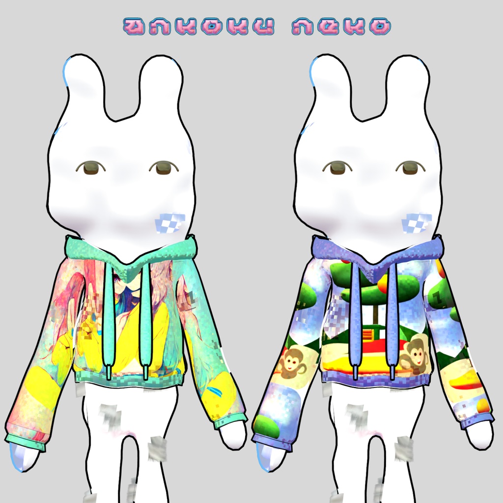 フーディー【暗黒ねこ専用衣装】