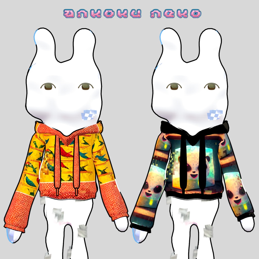 フーディー【暗黒ねこ専用衣装】