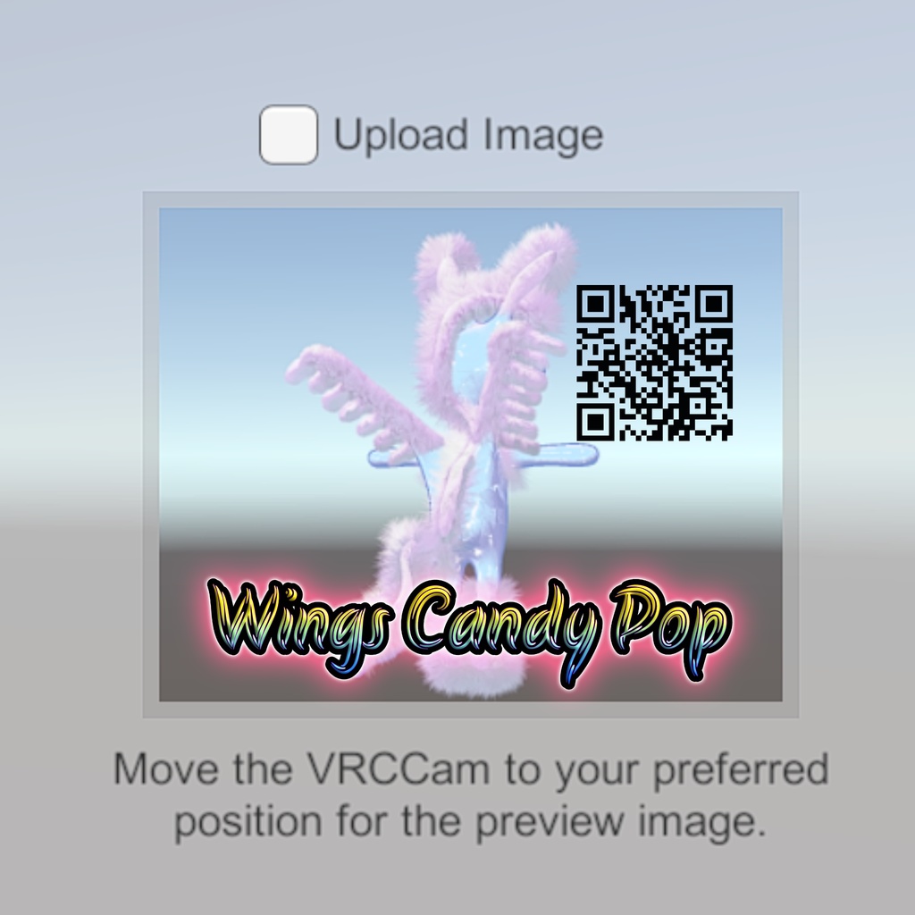 オリジナル3Dモデル「ウィングス・キャンディーポップ」