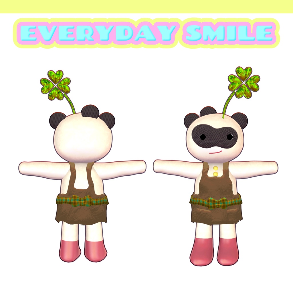 オリジナル3Dモデル「エブリデイスマイル」