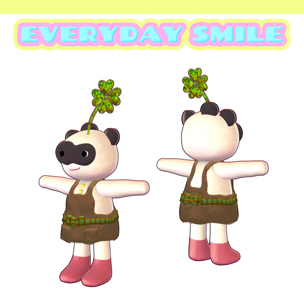 オリジナル3Dモデル「エブリデイスマイル」