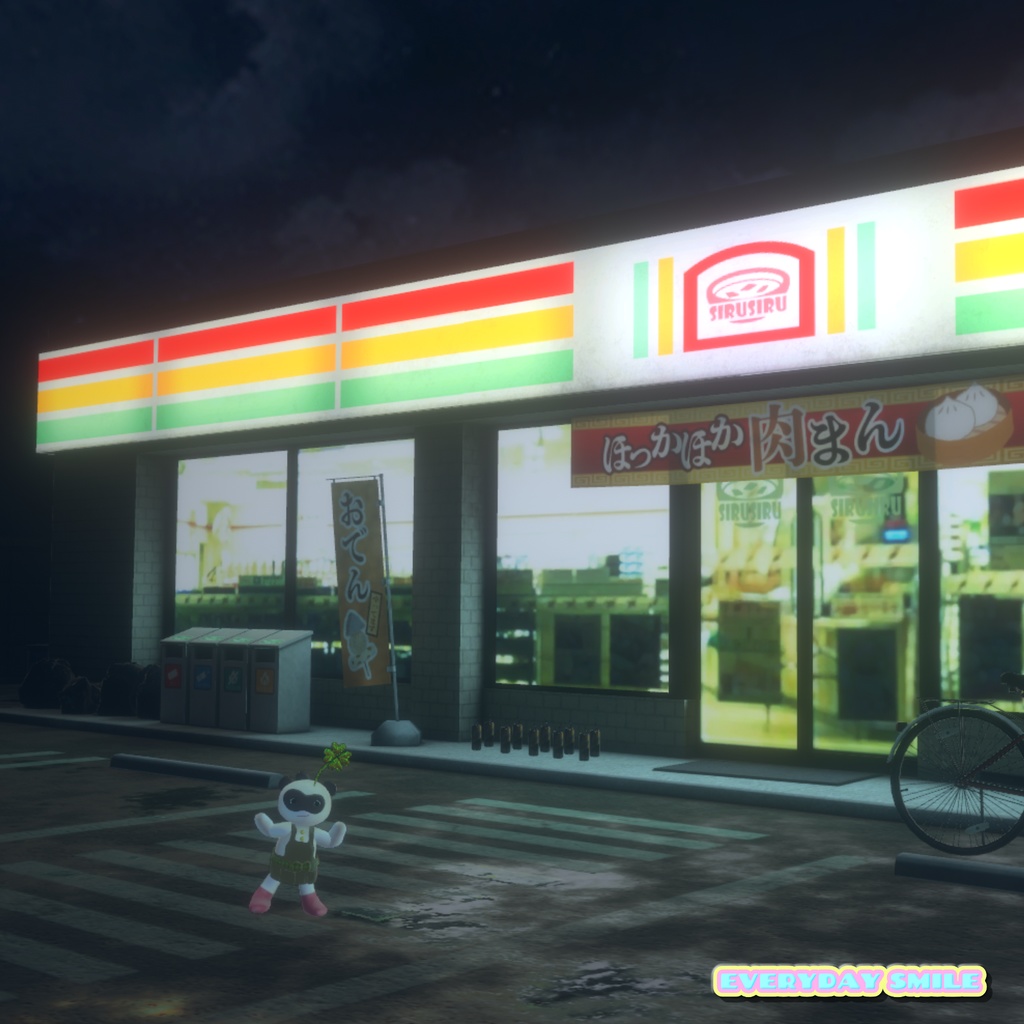 オリジナル3Dモデル「エブリデイスマイル」