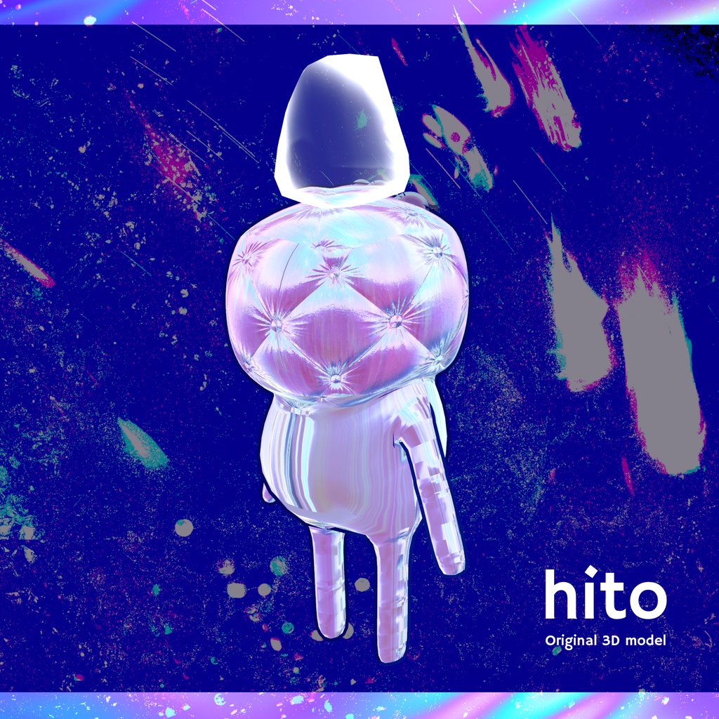 オリジナル3Dモデル「hito」