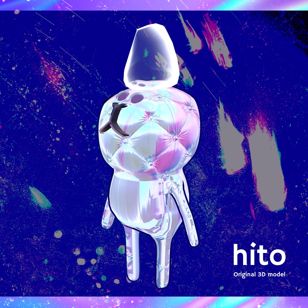 オリジナル3Dモデル「hito」
