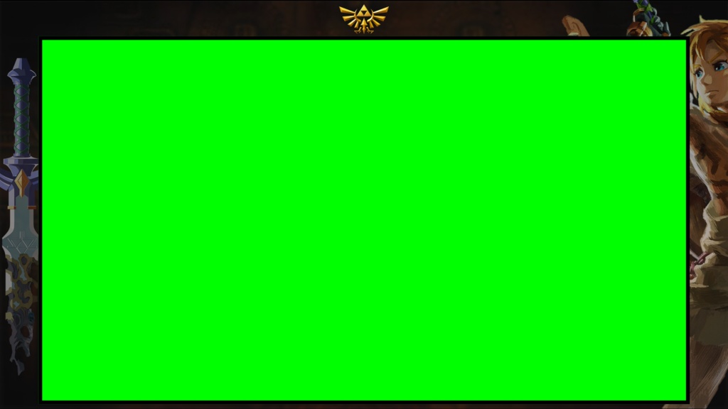 【フリー素材】ゼルダの伝説Tears of the kingdomオーバーレイ