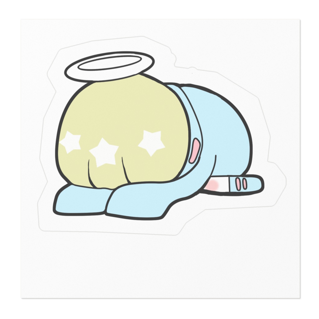 かみ ごめん寝すてっかー