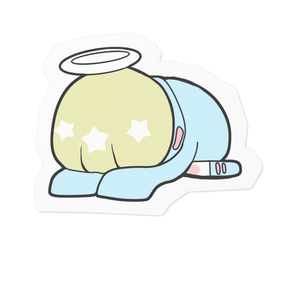 かみ ごめん寝すてっかー