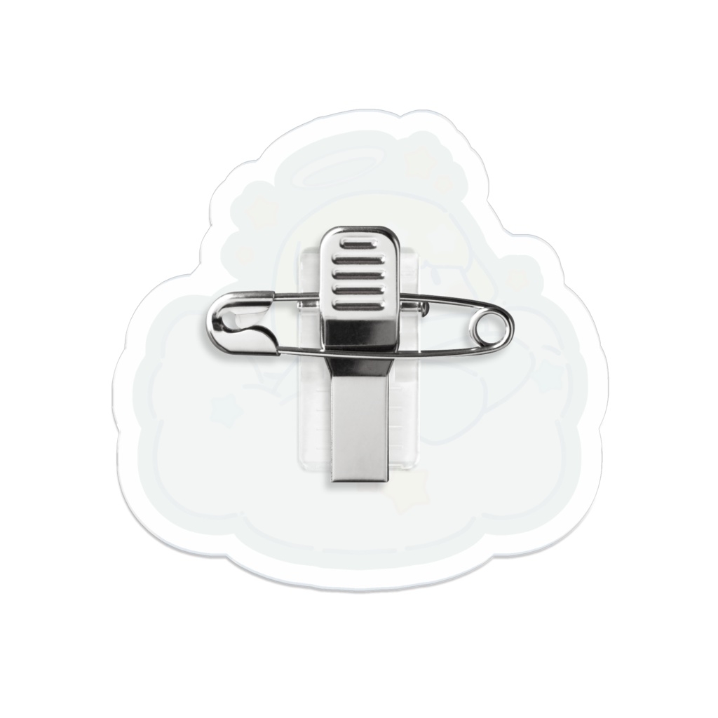 ふわかみ アクリルバッジ