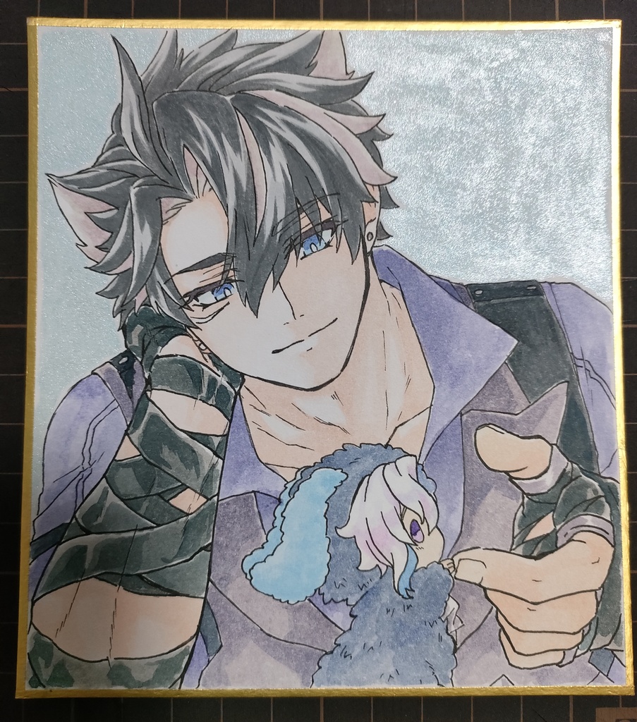 リヌ色紙(ヌブブver.)