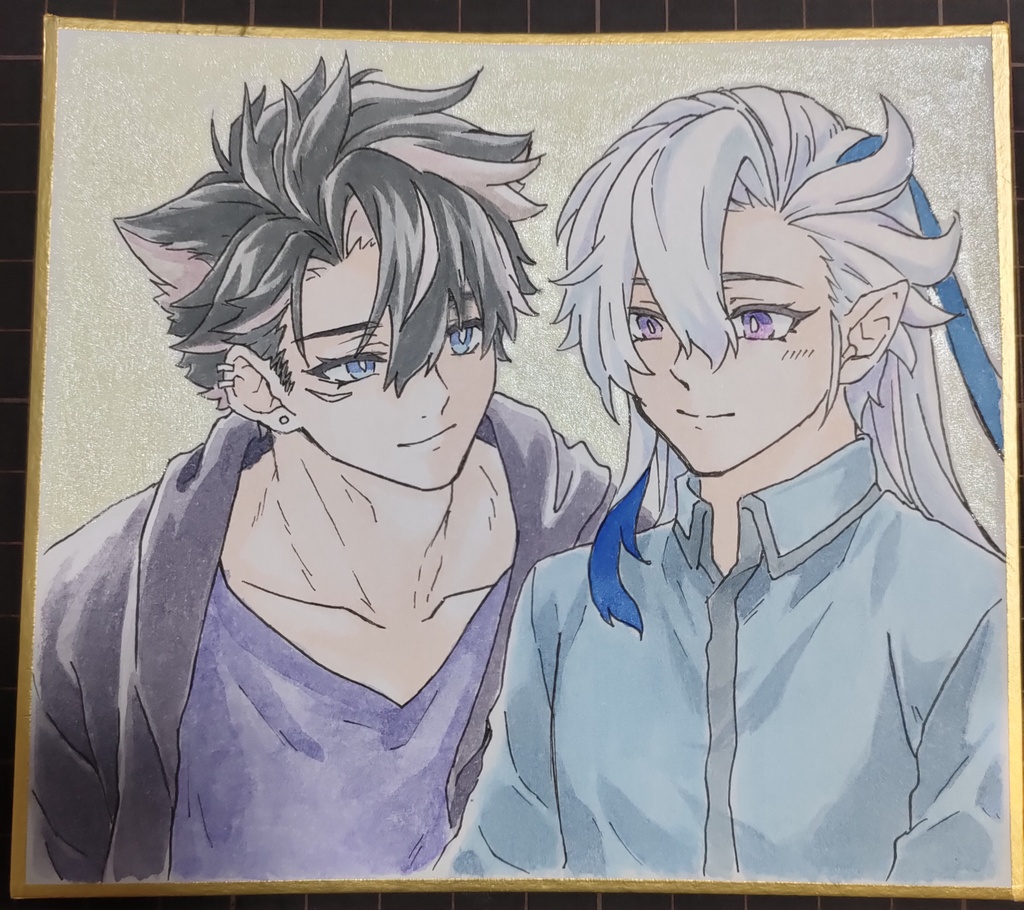 リヌ色紙(現パロver.)