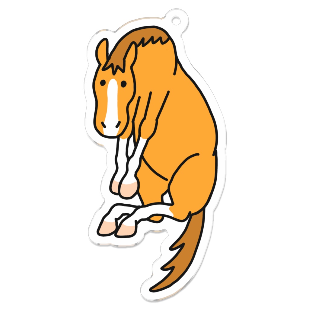 お馬1 栗毛