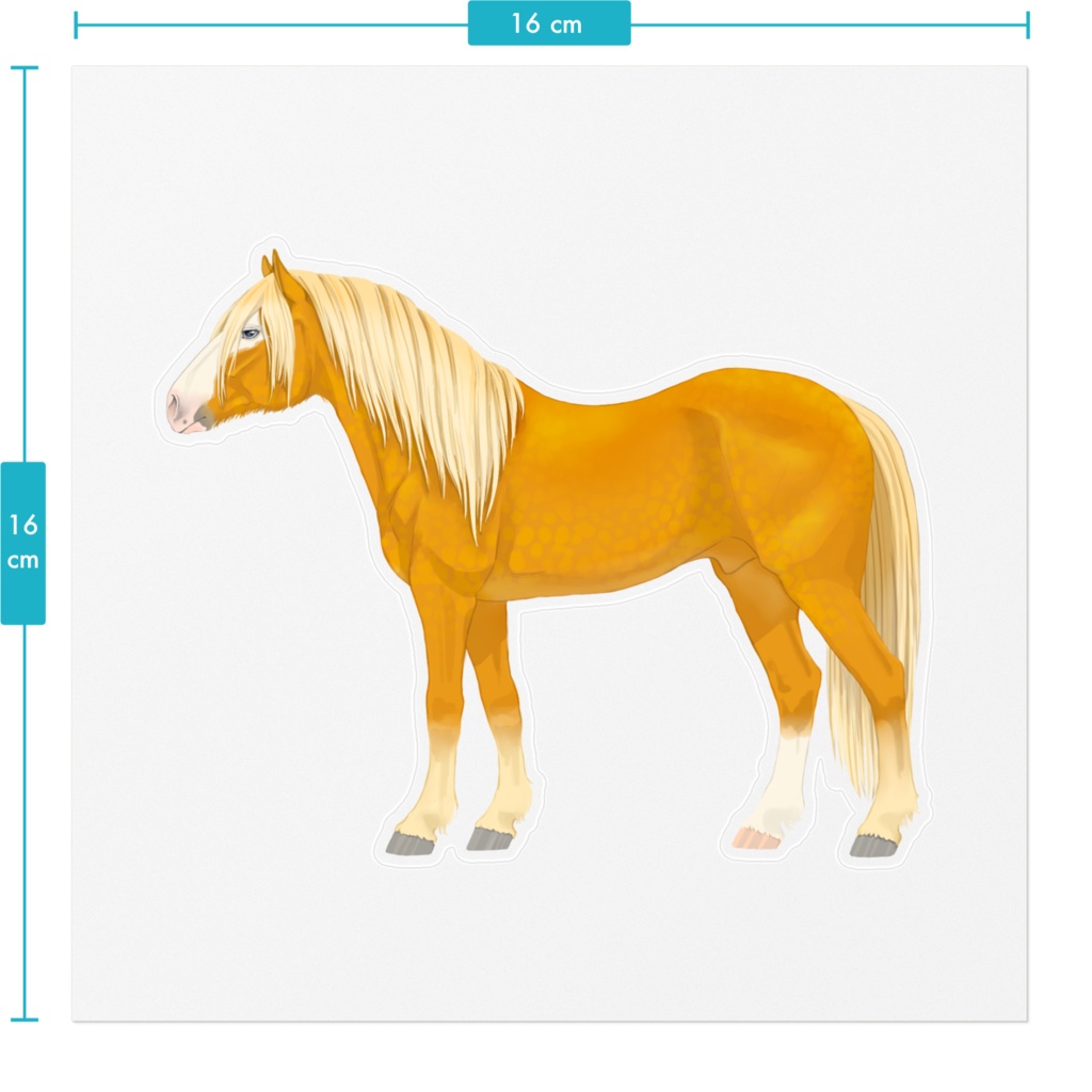 Draft Horse Sticker