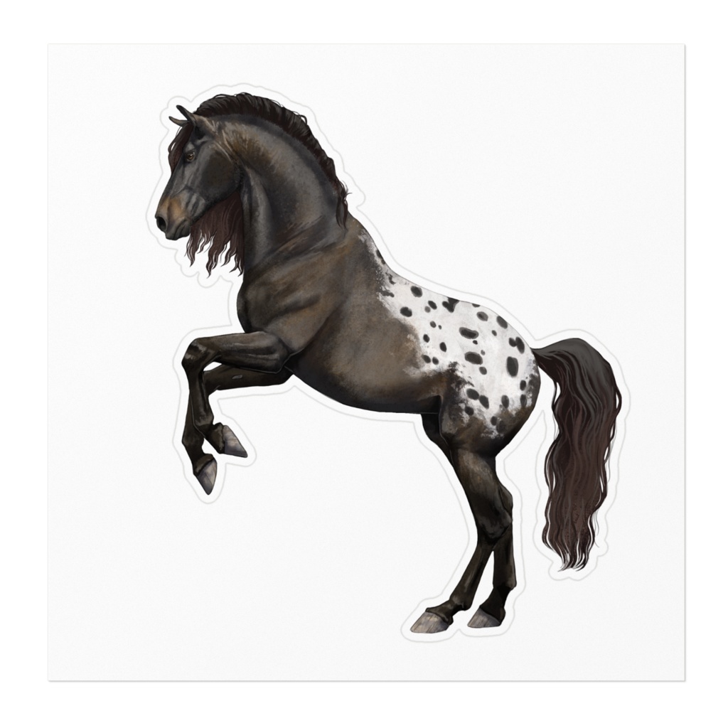 Appaloosa horse sticker アパステッカー