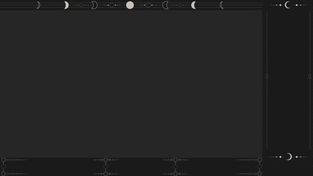 【フリー】月_配信素材【ゲーム配信】