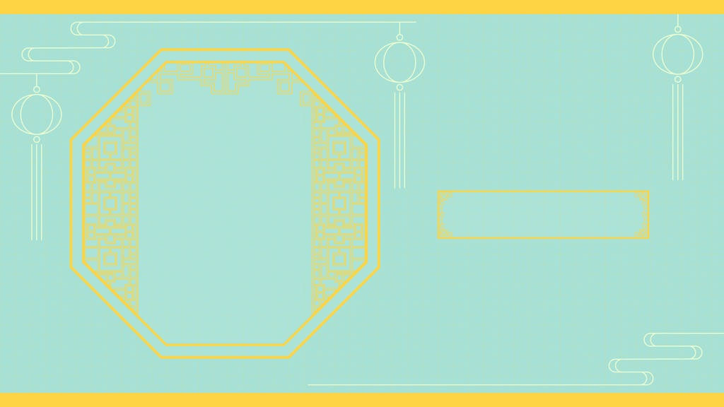 【フリー】中華風配信画面【雑談配信】