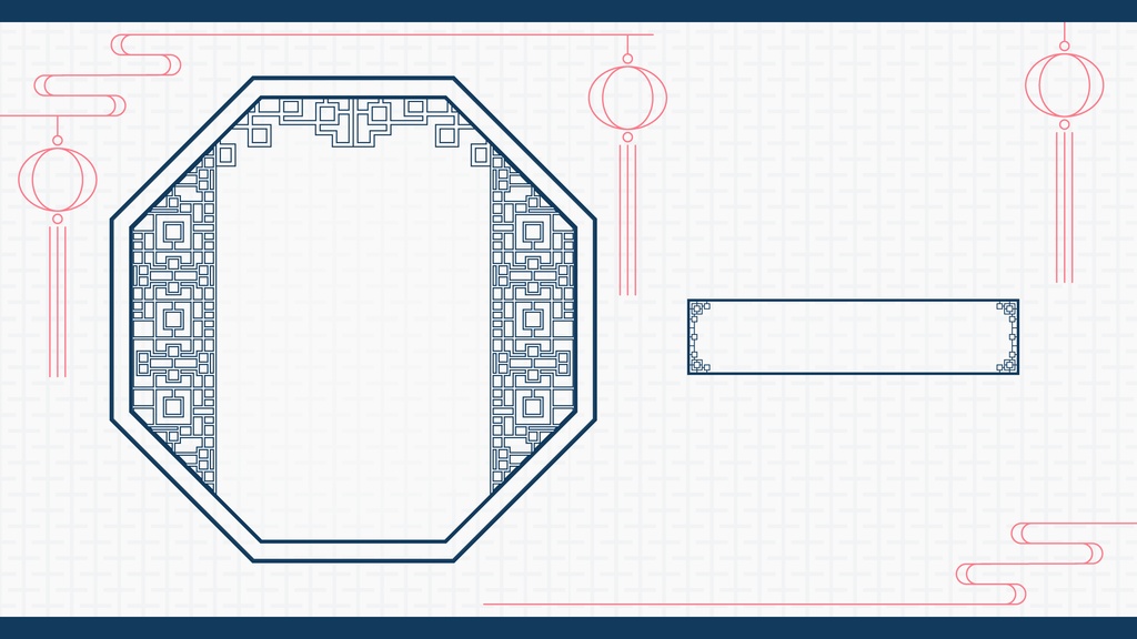 【フリー】中華風配信画面【雑談配信】