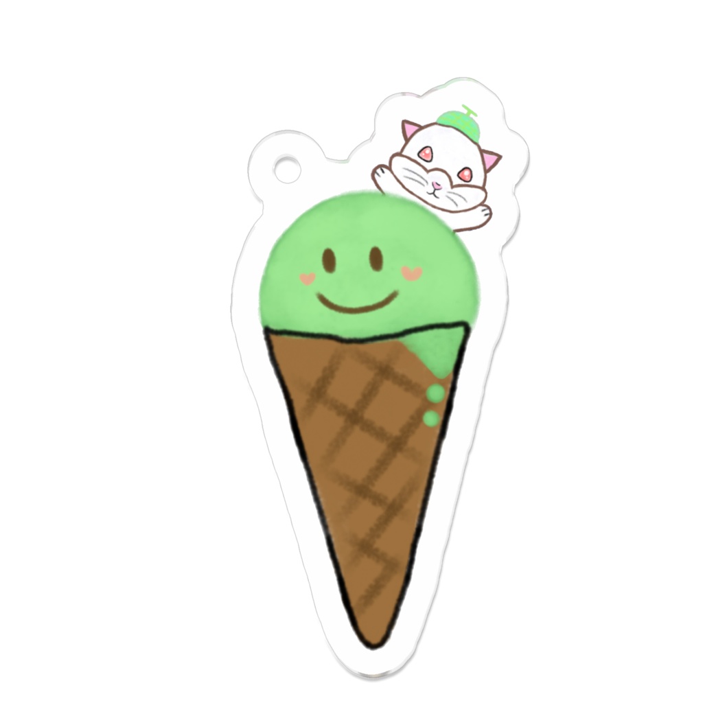 メロン味のアイス🍨ファンシーラット