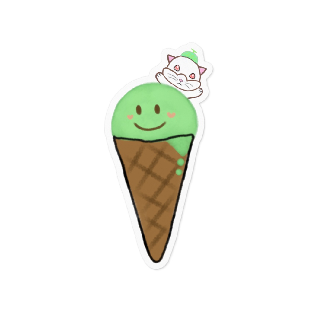 メロン味のアイス🍨ファンシーラット