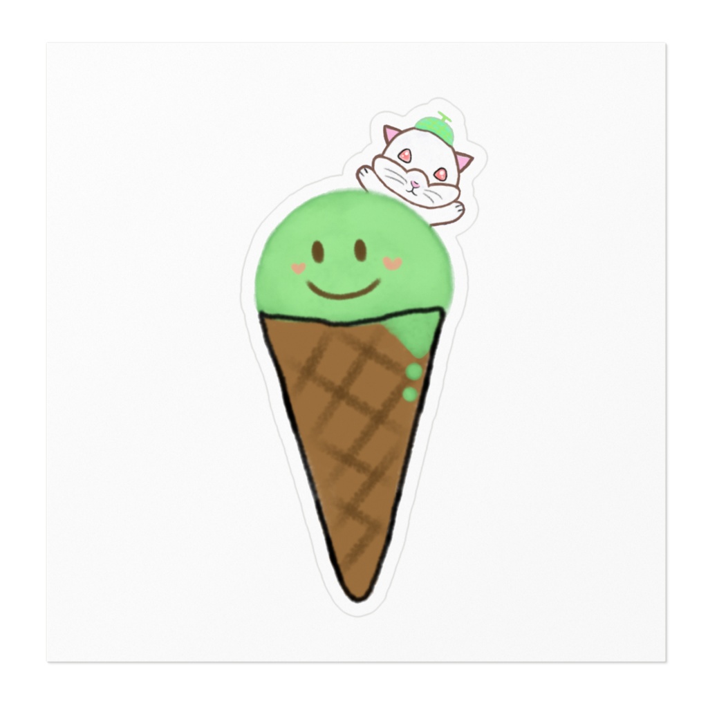 メロン味のアイス🍨ファンシーラット