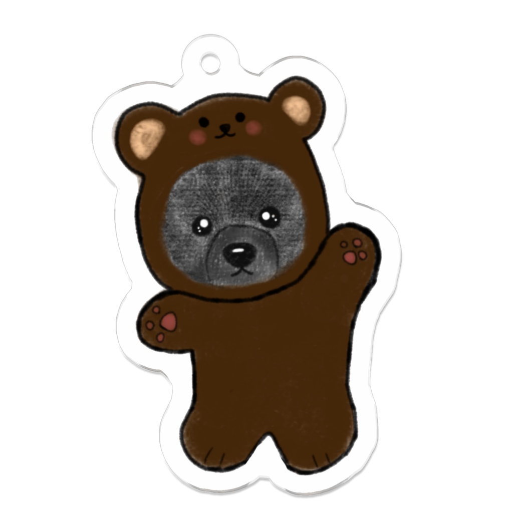なりきりクマさん🧸ポメラニアン