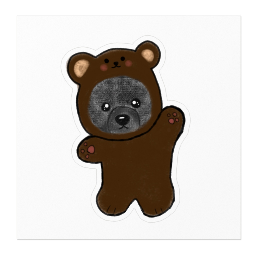 なりきりクマさん🧸ポメラニアン