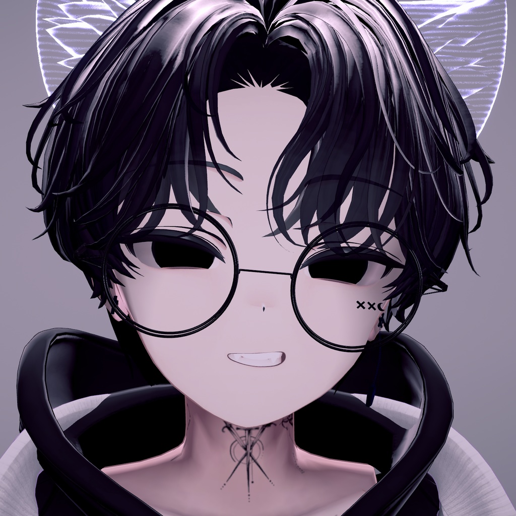 【マヌカ/Manuka】 Masculine Prefab & Makeup + Eye & Face Blendshape + MMD Fix & Face Expression