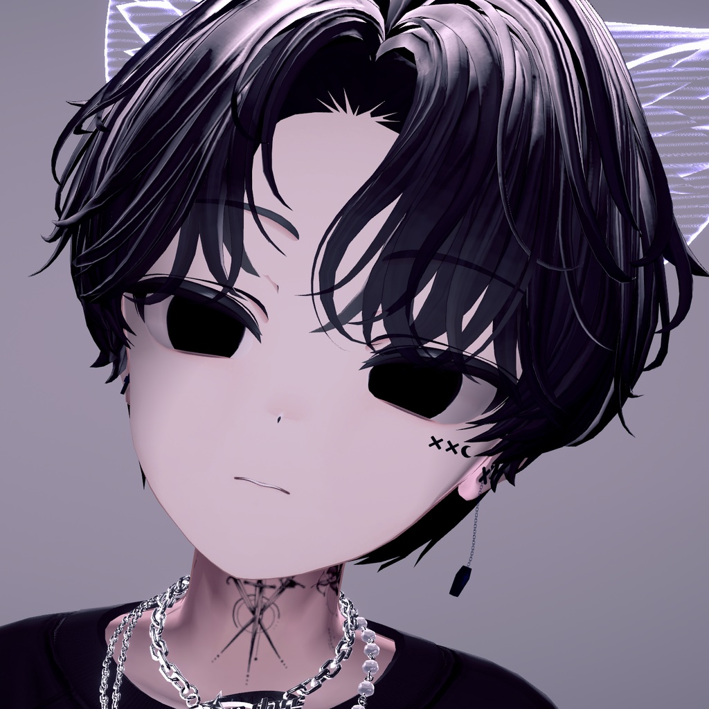 【マヌカ/Manuka】 Masculine Prefab & Makeup + Eye & Face Blendshape + MMD Fix & Face Expression