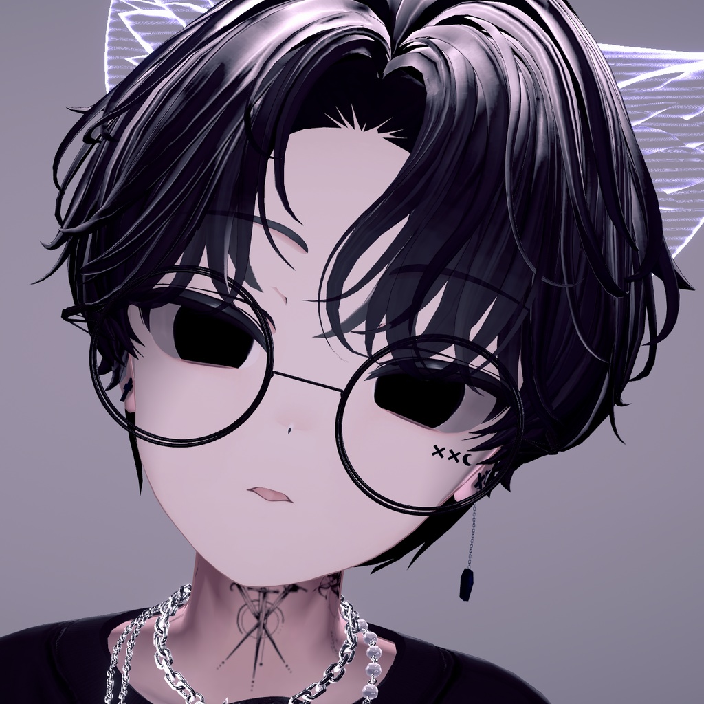 【マヌカ/Manuka】 Masculine Prefab & Makeup + Eye & Face Blendshape + MMD Fix & Face Expression