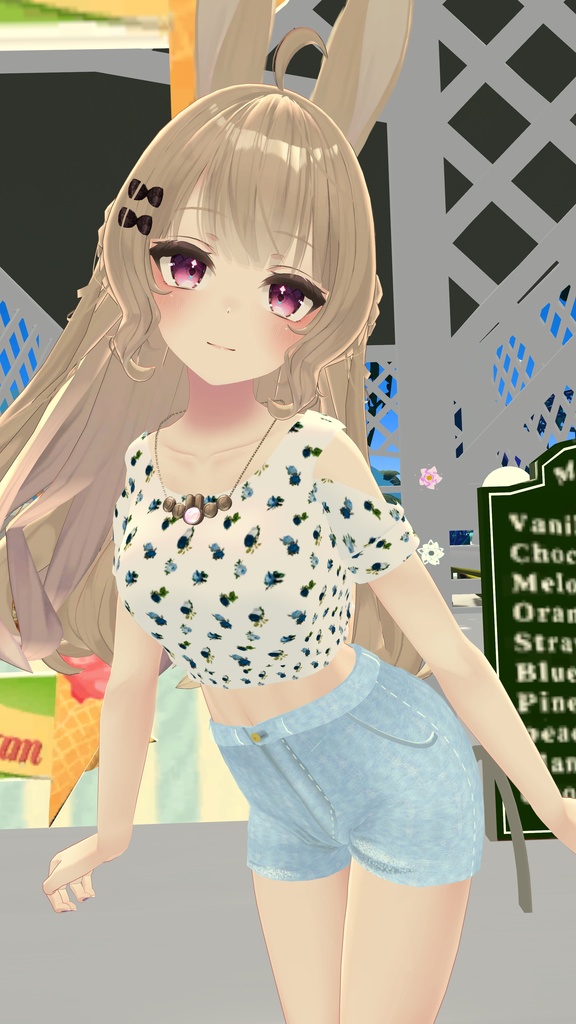 【NCs' Cloth専用】オフショルTシャツ【Texture・material】