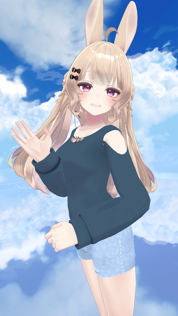 【NCs' Cloth専用】オフショルTシャツ【Texture・material】