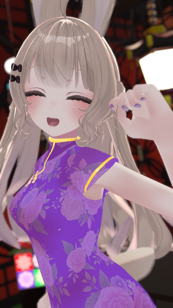 【NCs' Cloth専用】チャイナドレス【Texture・material】