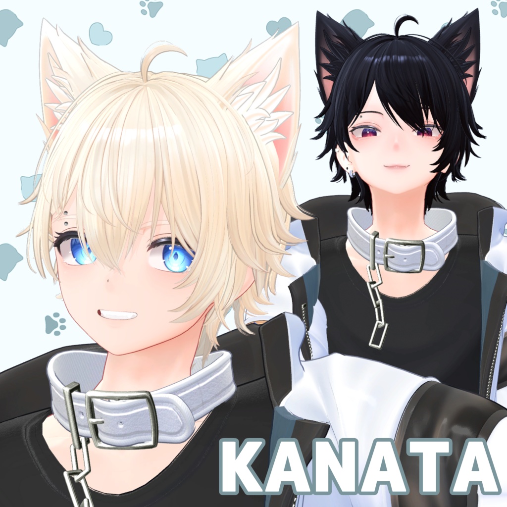 【6アバター対応】眉ピアス_男性アバター向け【MA対応】