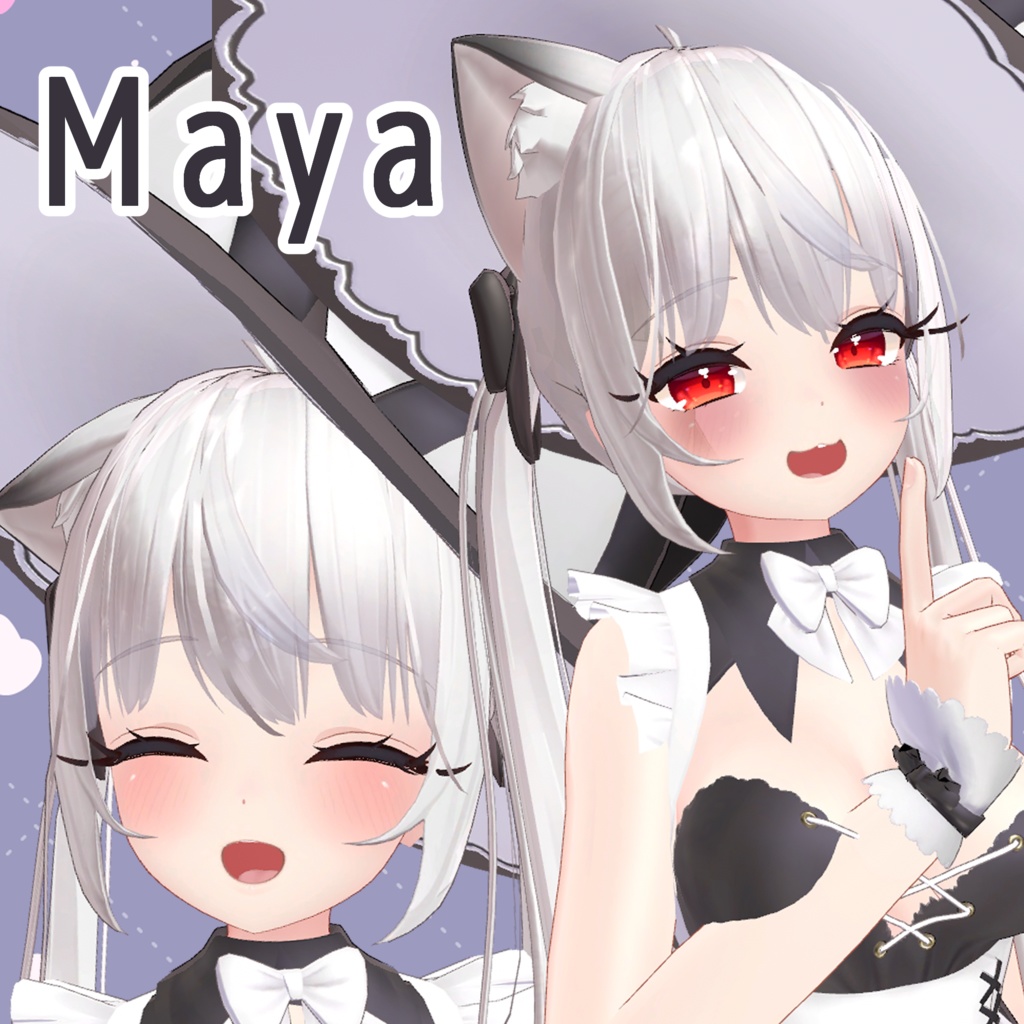 【6アバター対応】目尻ポイントつけまつげ【MA対応】