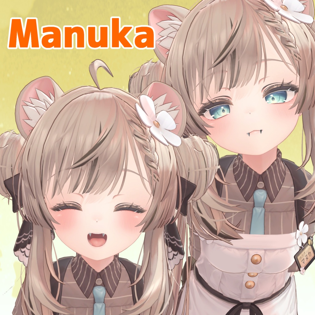 【7アバター対応】スクランパ―(牙ピアス)【MA対応】