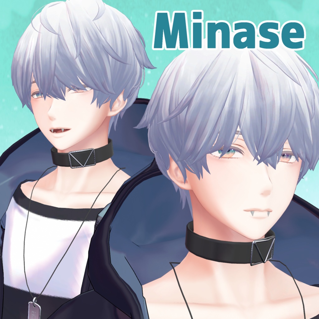 【7アバター対応】スクランパ―(牙ピアス)【MA対応】