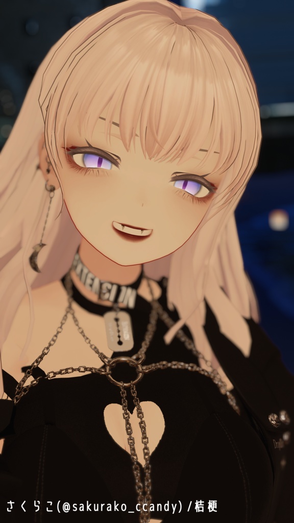 【7アバター対応】スクランパ―(牙ピアス)【MA対応】