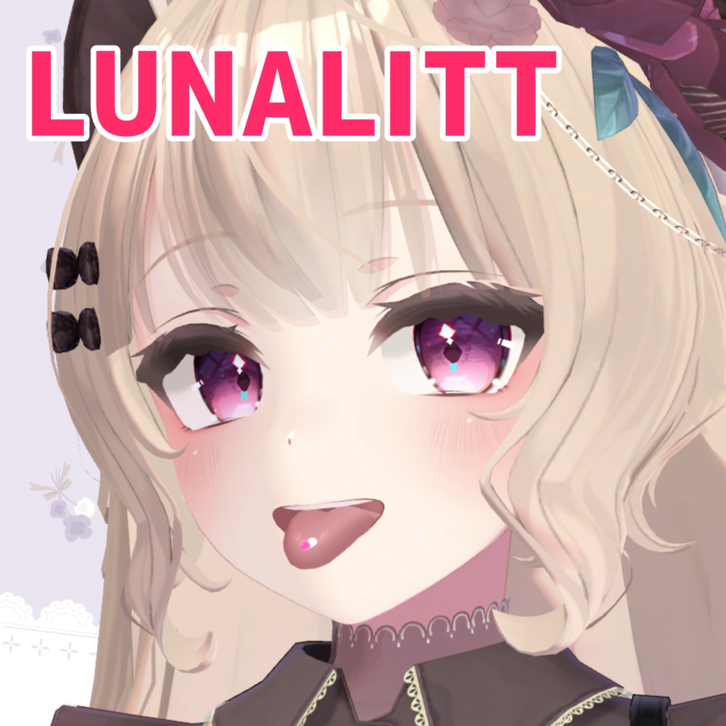 【6アバター対応】お薬カプセル舌ピアス【MA対応】