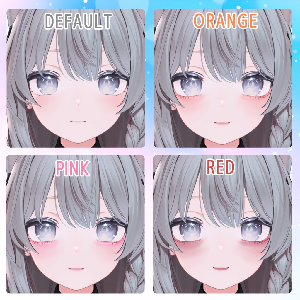 【メイクテクスチャ】CandyMakeUp/キャンディメイク【しなの用】