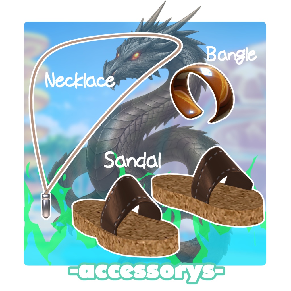 【男性アバター向け水着】KATEIKA SUMMER/家庭科サマー【MA対応】