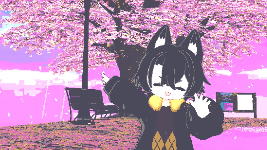 【アバターギミック】レトロ風ドットカメラFamiCam【ワールドギミック】