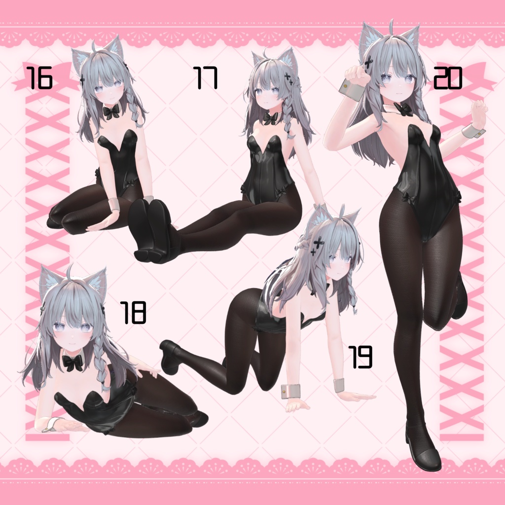 【ポーズアニメーション】Candy Pose Set No.01 SEXY【30種】