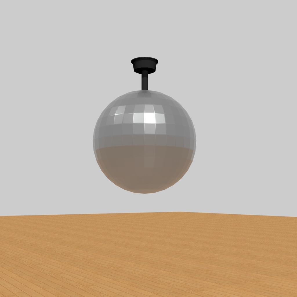 【3D素材】ミラーボール｜FBX/OBJ/DXF｜商用利用可