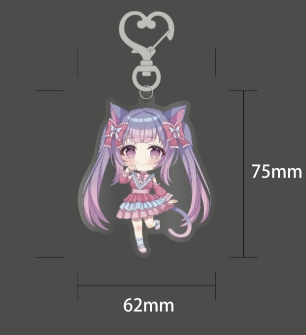 アクリルキーホルダー