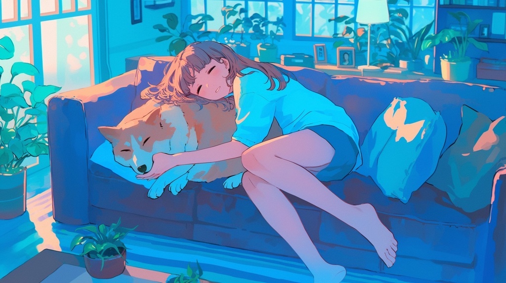 睡眠用・夜、静かな眠りのオルゴールBGM（ループ有）