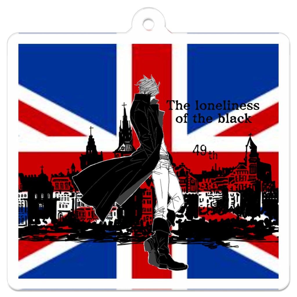 ロンリーラビのアクリルキーホルダー