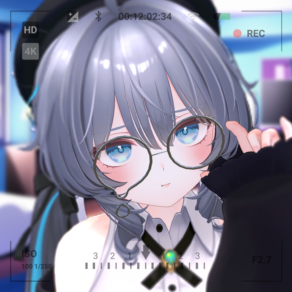 【37アバター対応】涙メガネ #NOWA_shop