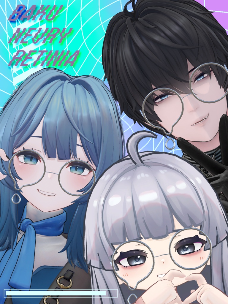 【43アバター対応】涙メガネ #NOWA_shop