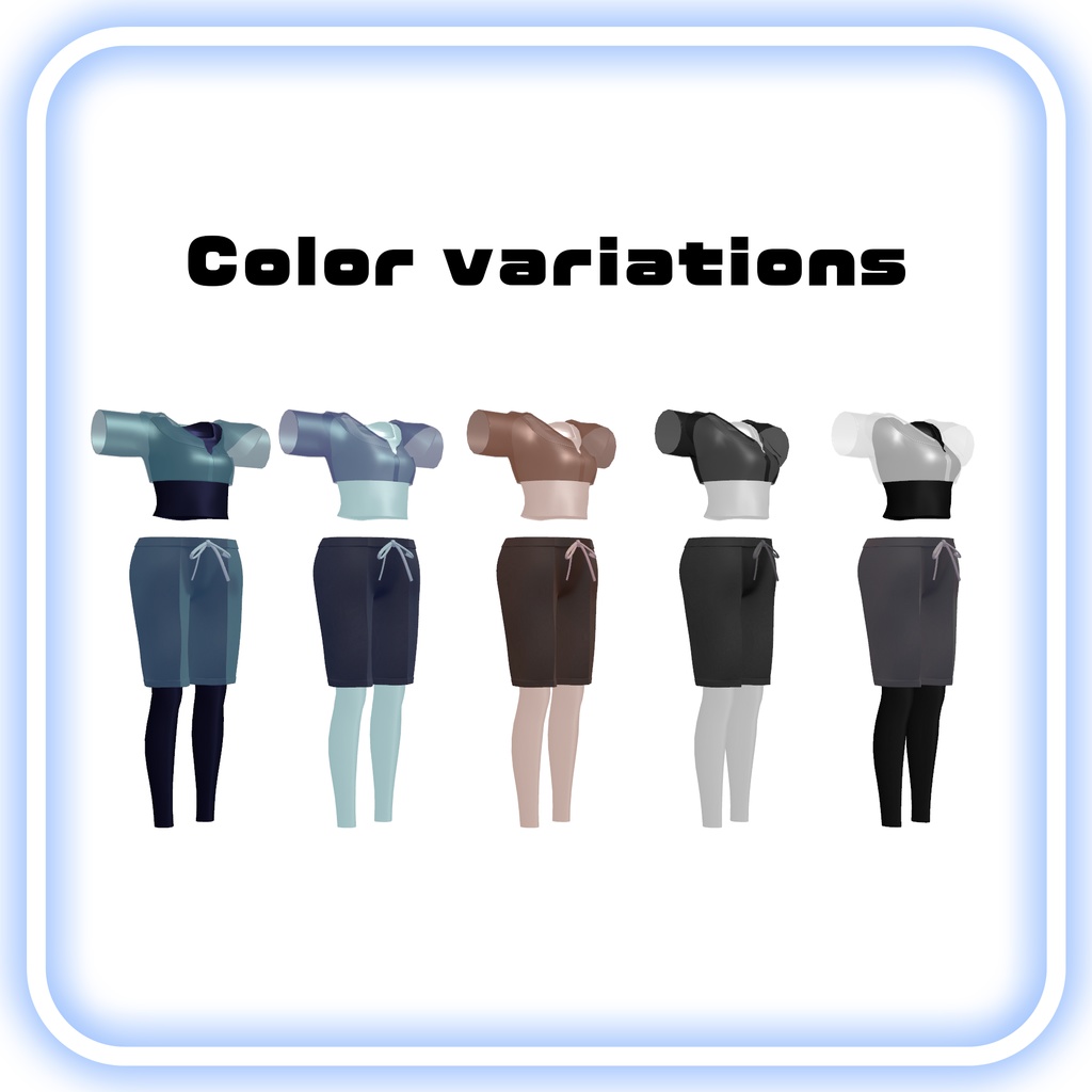 【真央・彼方 対応】dualita wear #NOWA_shop