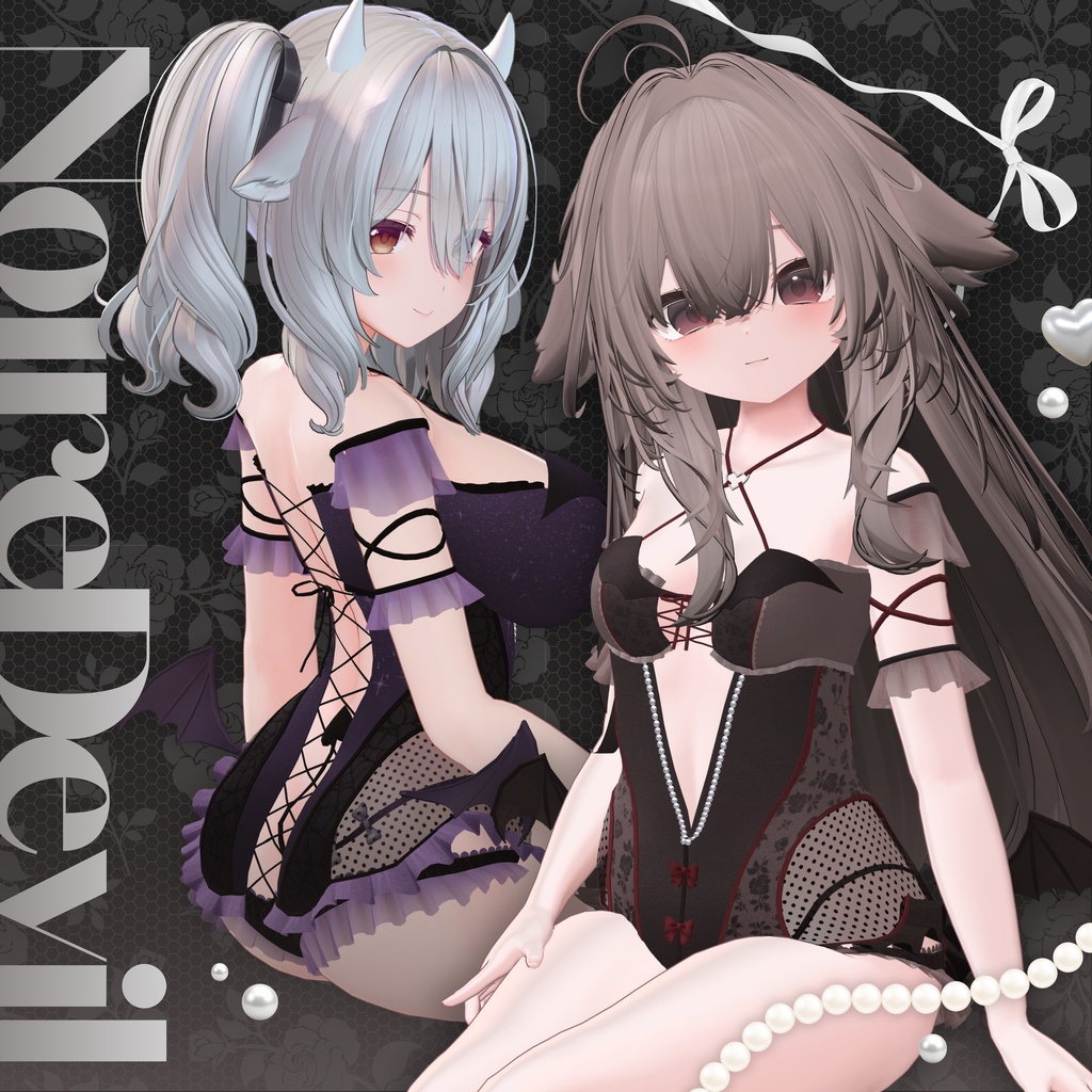 【2アバター対応】Noire Devil　今後追加対応予定あり！